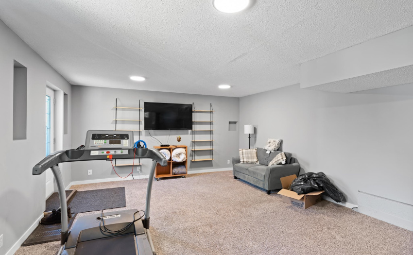 25. Downstairs family rec room