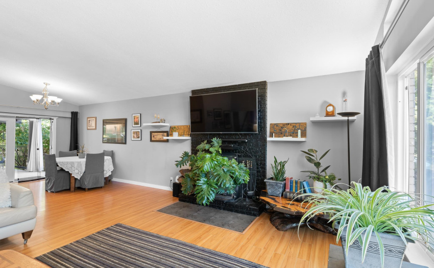5. Living room connects to Dining room
