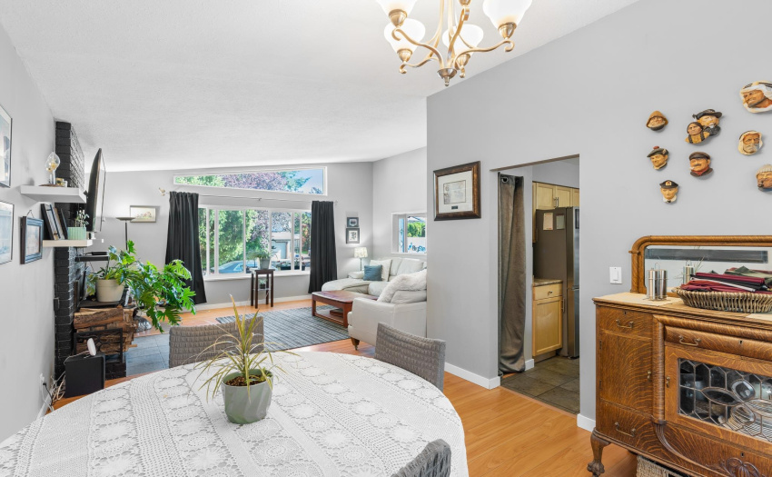 7. Dining room to living room