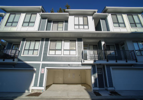 The main entrance from inside the complex. The entrance for the townhomes is from 115B Street.