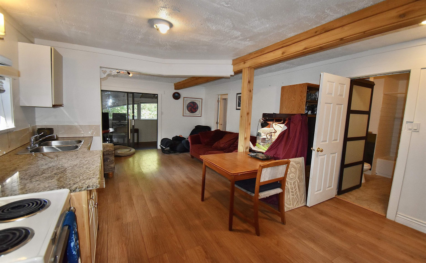 Looking toward the living room area
