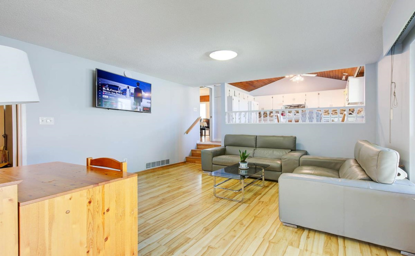 This family room can be separated into a rental .