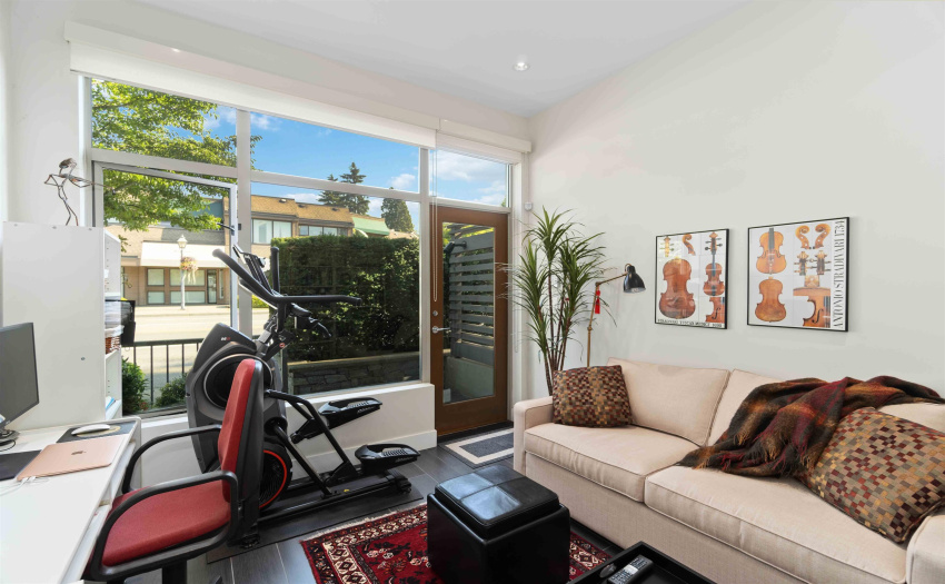 Zoning permits home office for personal and professional services.