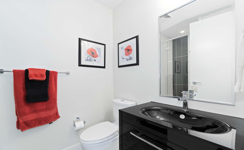 Three piece ensuite.