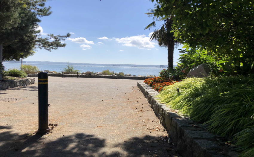 Just steps to the water.