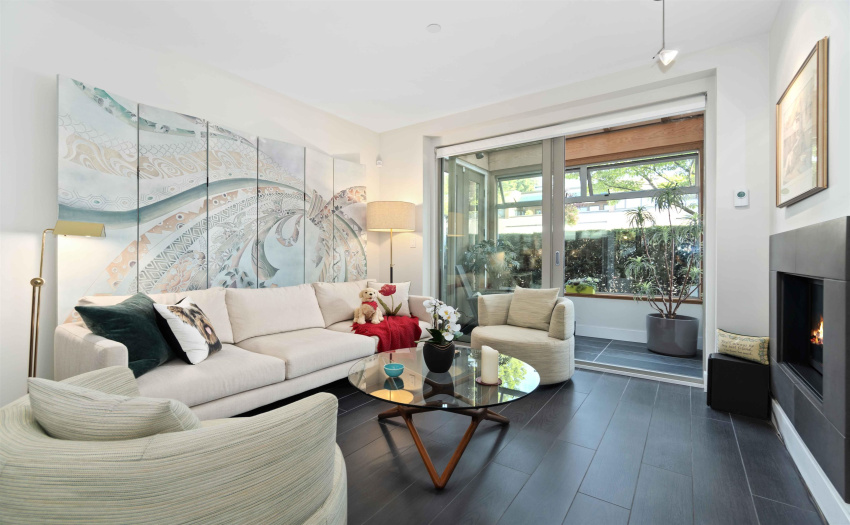 Porcelain Tiles throughout with in-floor radiant heat