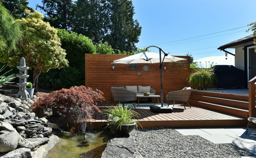 Back deck