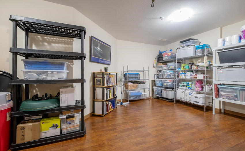 HUGE BASEMENT STORAGE ROOM