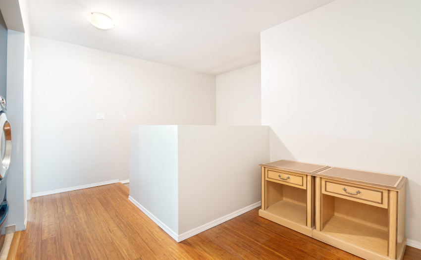 Office area on upper landing