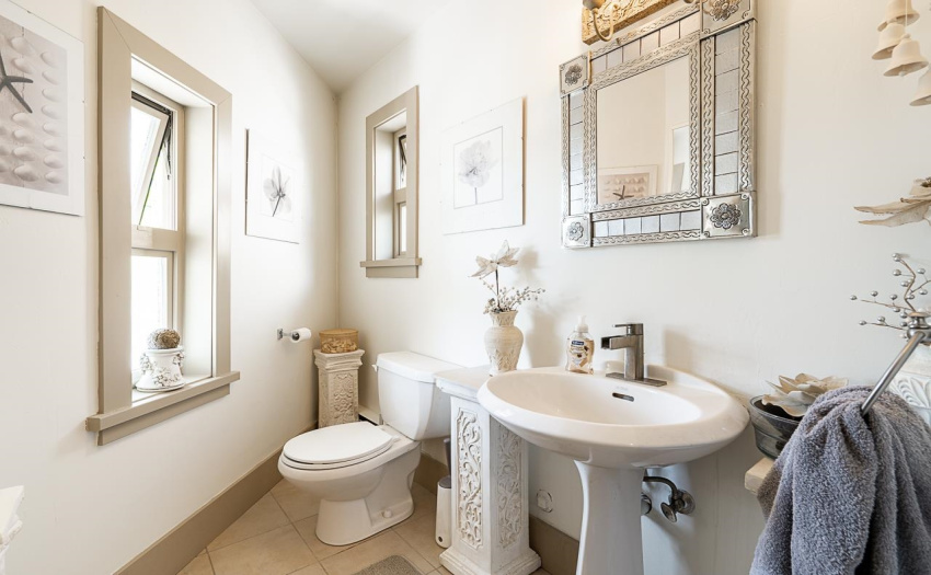 Powder Room on Main Floor
