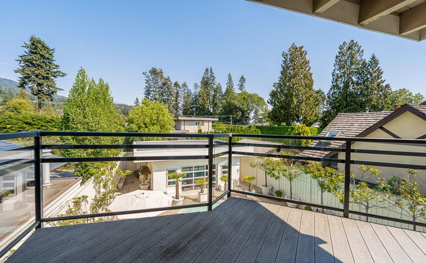 Southeast facing balcony off bedroom 2
