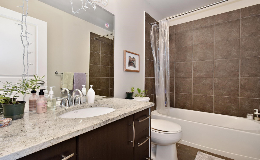 main bath for guests, clean a tidy