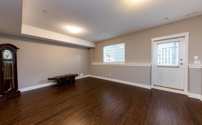 2nd living room down ready for a kitchen, easy suite potential