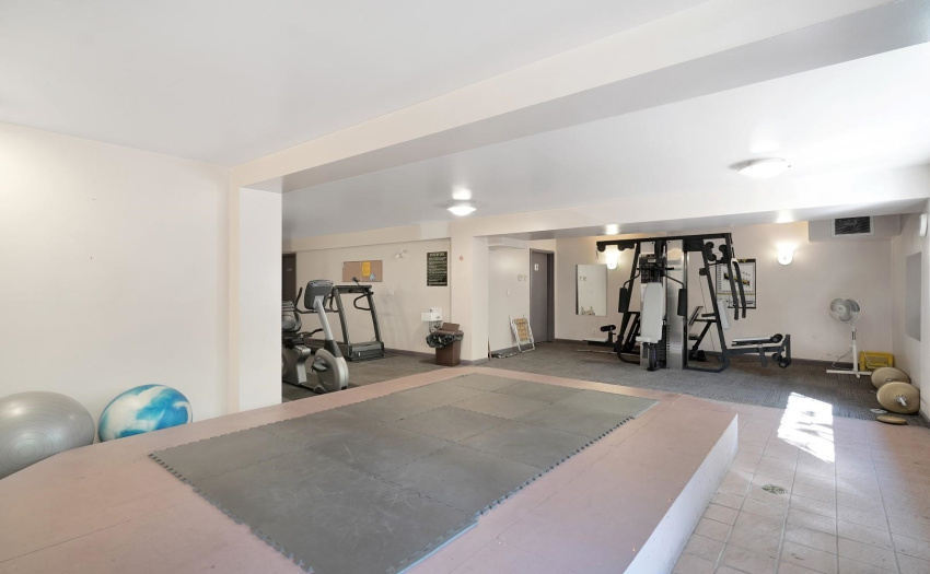 Gym and Yoga area