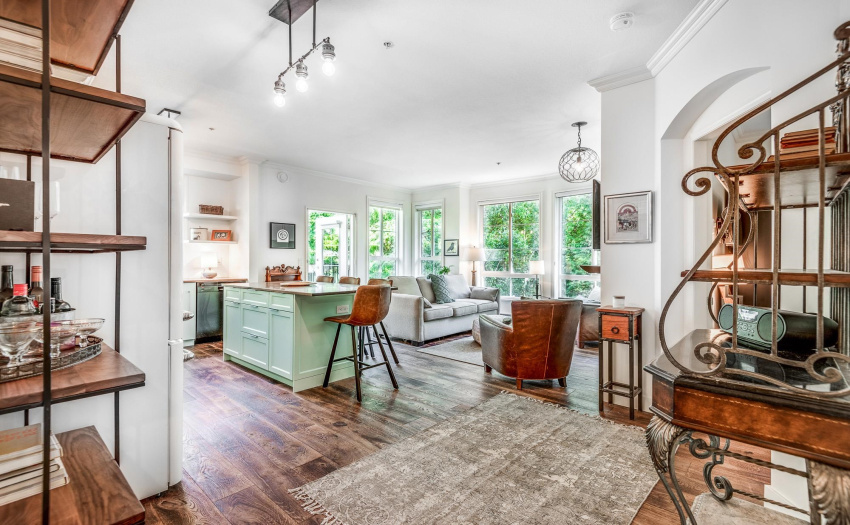 sumptuous engineered flooring throughout