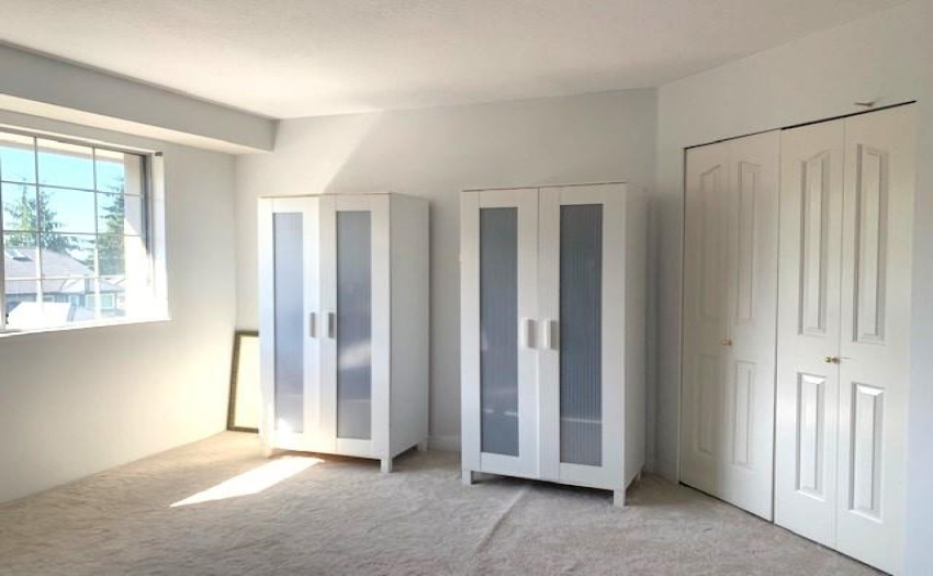 large closet for the bedroom on main floor
