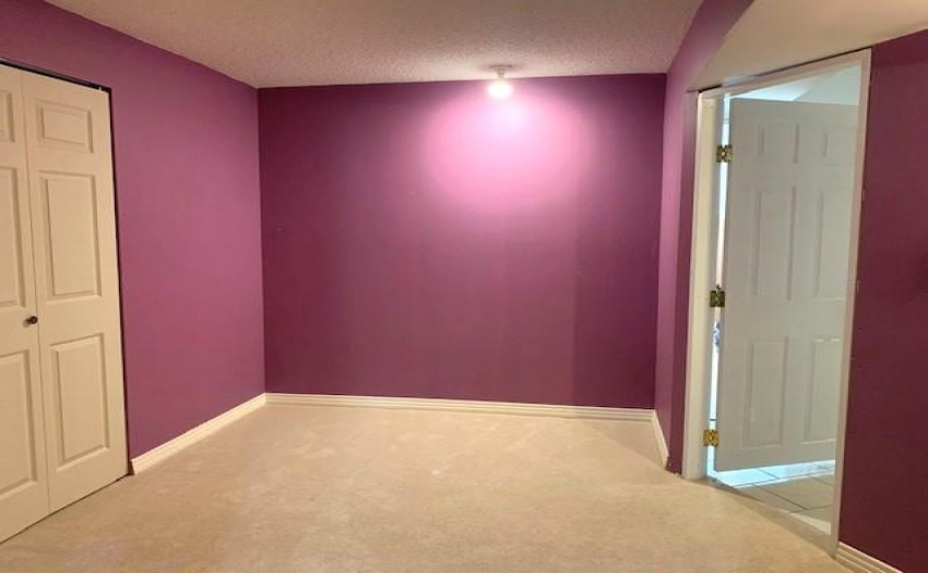 bedroom or den in basement