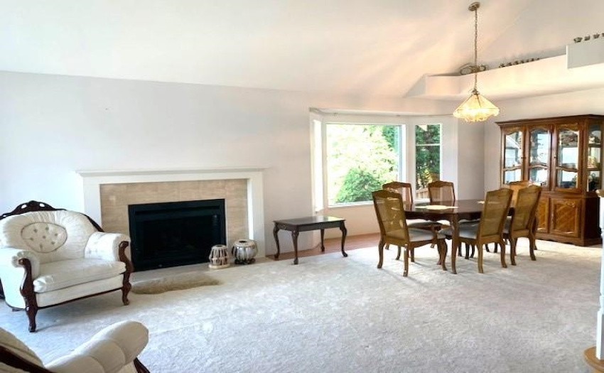 open living dining room
