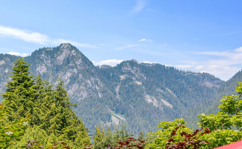 Lovely Views of North Shore Mountains