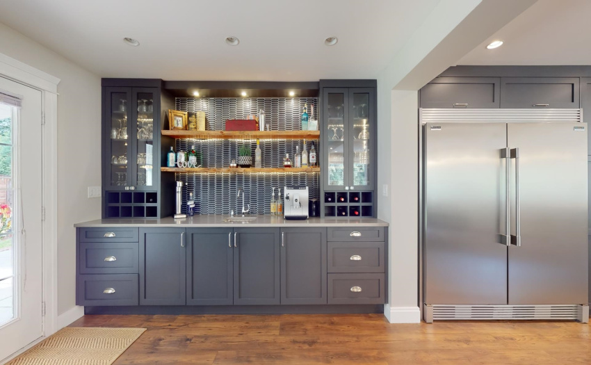 Beautiful wet bar including a massive 66