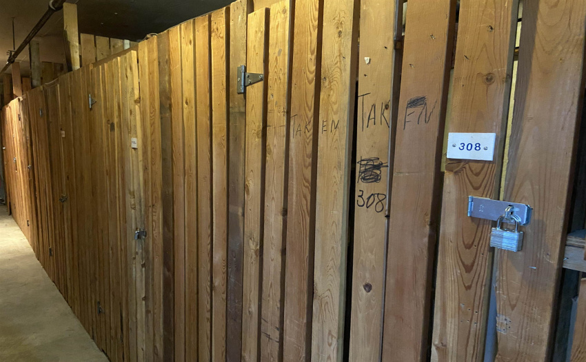 Large 4 x 5 x 7 Locker in parking level  Locker # 308